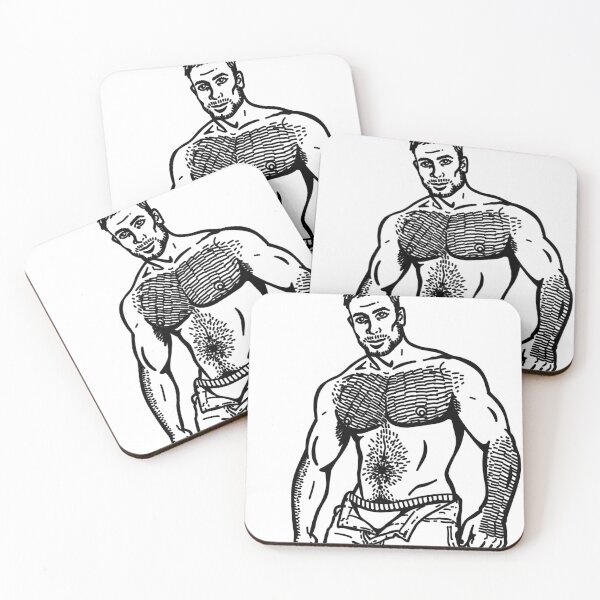 Item preview, HANDSOME FUNNY MAN designed and sold by abstractnudes.