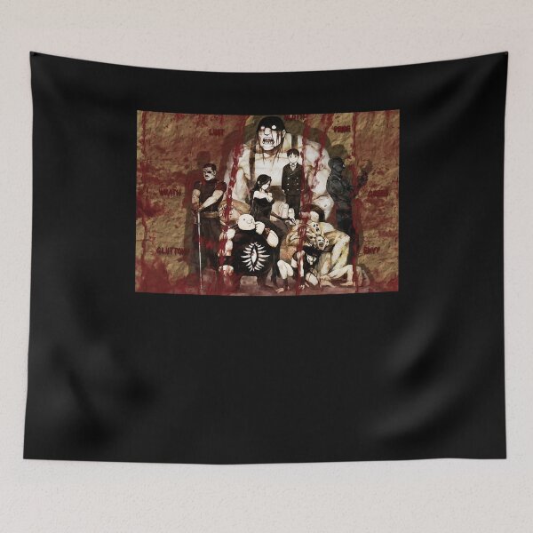 Item preview, Hardship Strange Look Homeless Splash Fullmetal Alchemist Homunculus Gift Movie Fans designed and sold by WestoverSpring.