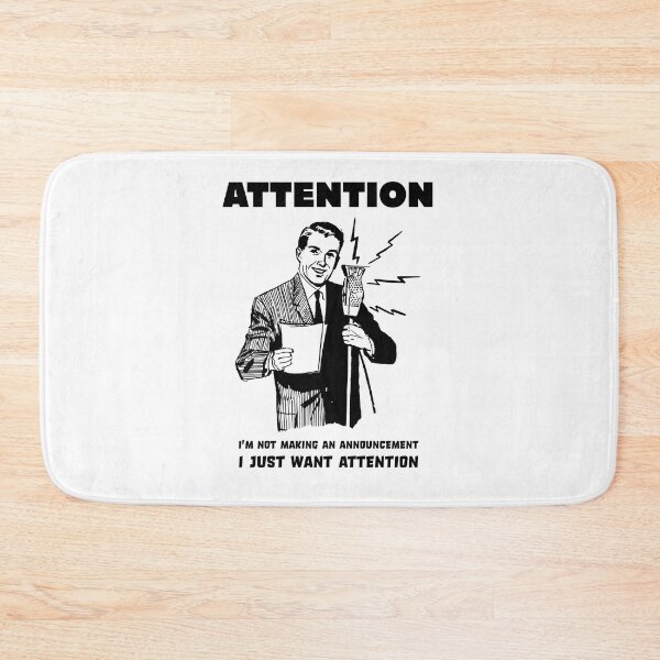 Item preview, Attention Please designed and sold by HotelAlfaPapa.