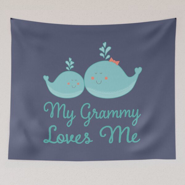 Item preview, My Grammy Loves Me Whale Grandchild designed and sold by EditxanhEtuo.