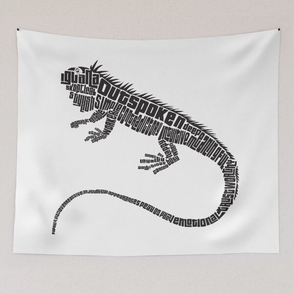 Item preview, Black Iguana Spirit Animal designed and sold by kjeppson.