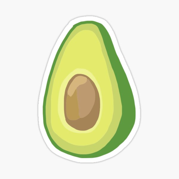 Avocado Sticker
