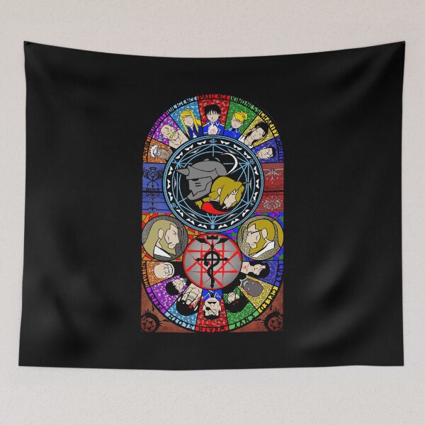 Item preview, Hardship Strange Look Homeless Splash Fullmetal Alchemist Stained Glass Funny Graphic Gifts designed and sold by WestoverSpring.