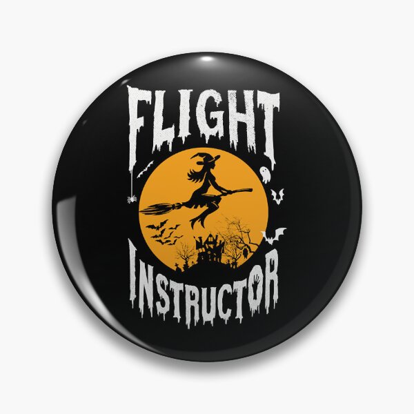 Item preview, Flight Instructor Witch with Broom Halloween Party Costume  designed and sold by BrianWi5454443.