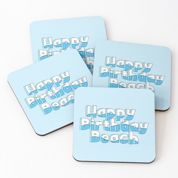 Item preview, Happy Birthday Beach designed and sold by EuropaPrints.