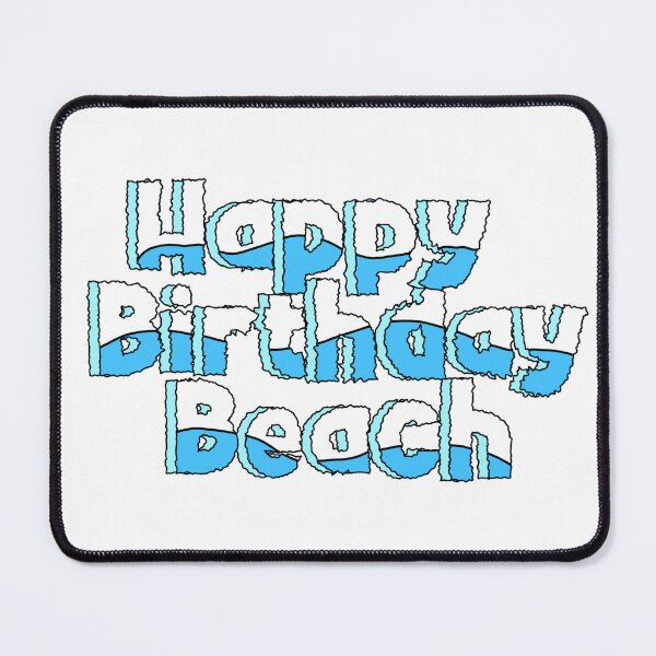 Item preview, Happy Birthday Beach designed and sold by EuropaPrints.
