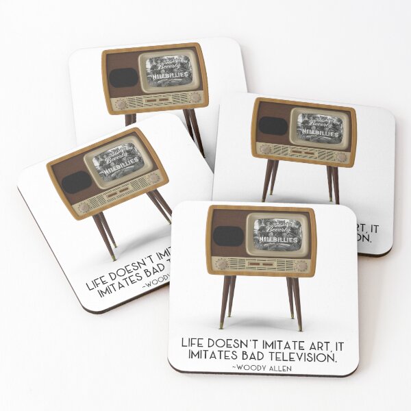Item preview, Television Quote: "Life doesn't imitate art, it imitates bad television." designed and sold by amuseXpress.