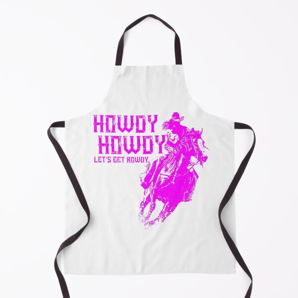 Item preview, Pink Howdy Howdy Lets Get Rowdy For Cowgirls designed and sold by TheCrazyBear.