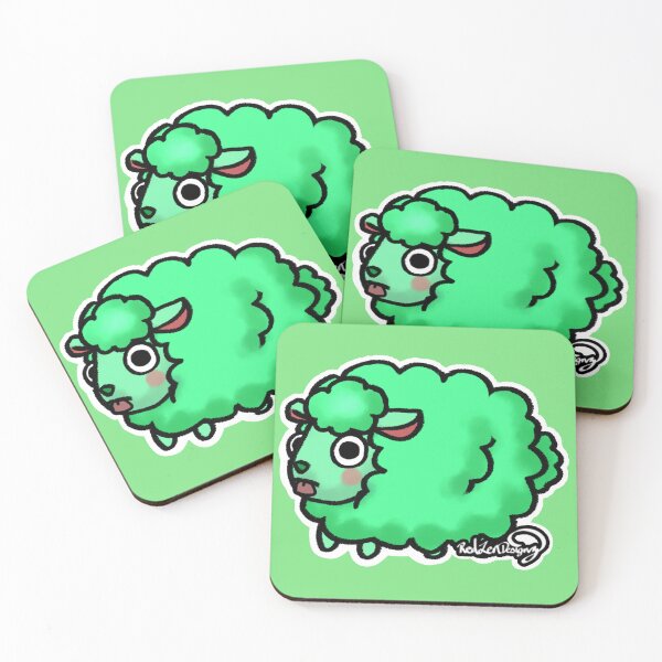 Item preview, Cute Green Sheep! by RedZenDesignz designed and sold by RedZenDesignz.