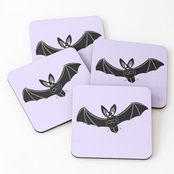 Item preview, Neurodivergent Pride Bat designed and sold by moonshadowmaker.