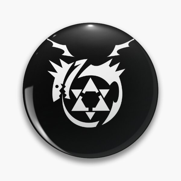 Item preview, Hardship Strange Look Homeless Splash White Homunculus Symbol Fullmetal Alchemist Vintage designed and sold by WestoverSpring.