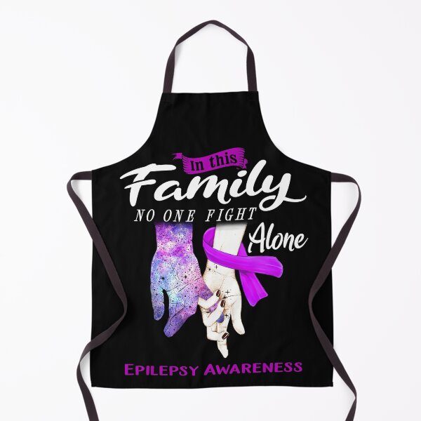 Item preview, In This Family No One Fights Alone EPILEPSY Awareness designed and sold by Mnrshirley.