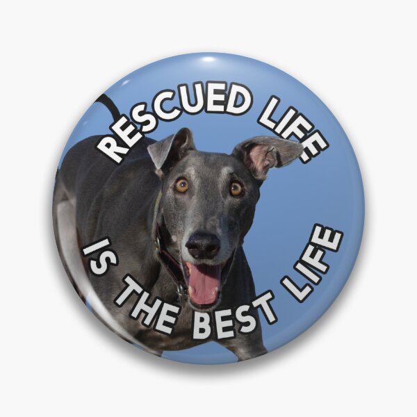 Item preview, Rescued Life is the Best Life designed and sold by bluethegrey.
