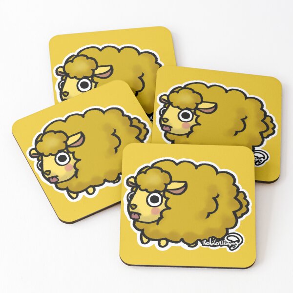 Item preview, Cute Yellow Sheep! by RedZenDesignz designed and sold by RedZenDesignz.