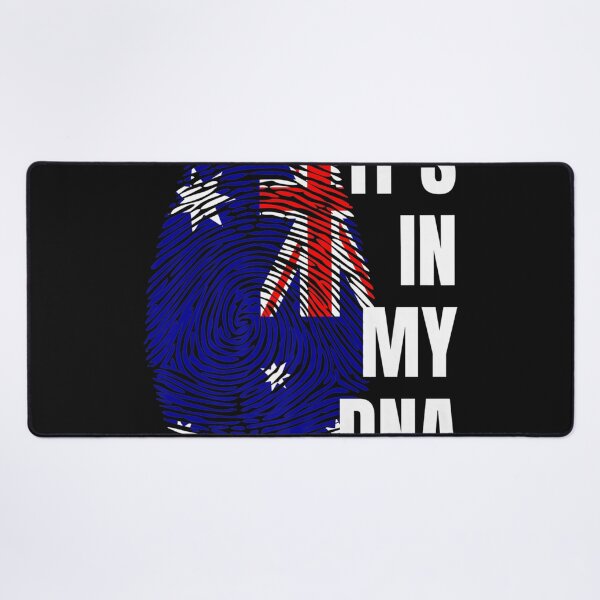 Item preview, Australian Flag DNA Fingerprint Australia Premium designed and sold by AmbroseWilliam.