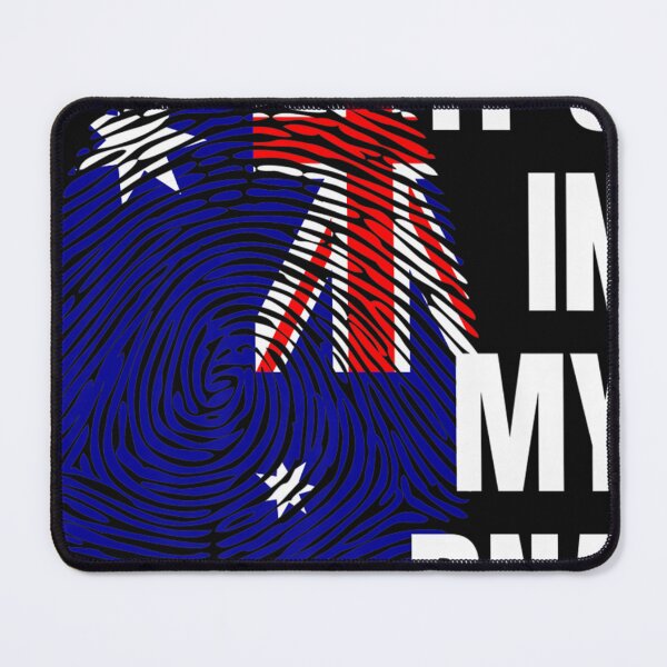 Item preview, Australian Flag DNA Fingerprint Australia Premium designed and sold by AmbroseWilliam.