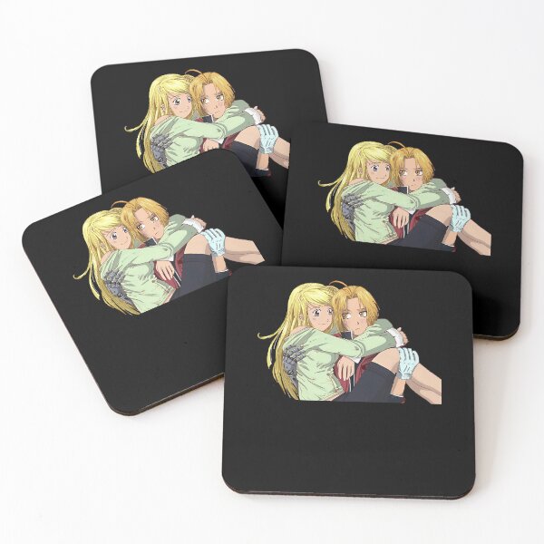 Item preview, Hardship Strange Look Homeless Splash Winry Rockbell And Edward Elric Graphic For Fans designed and sold by WestoverSpring.