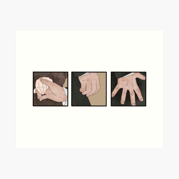 Item preview, The touch and the hand flex. Pride and Prejudice. Mr. Darcy designed and sold by Sheala Lewis.