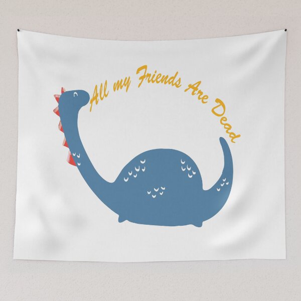 Item preview, all my friends are dead designed and sold by arianpink.