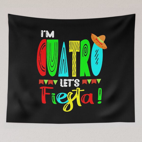 Item preview, Kids Kids I'm Cuatro Taco Twosday 4th Birthday Gift Kids Boy Girl design designed and sold by Merchking1.