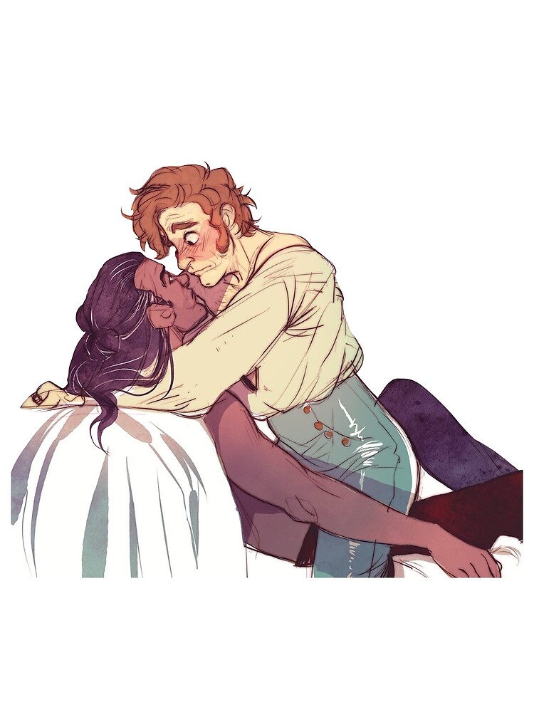 "Ed Teach and Stede hug sleep" Poster by LyonsBaird Redbubble