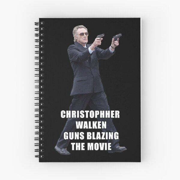 Item preview, Christopher Walken Guns Blazing The movie  designed and sold by Breanna9547576.