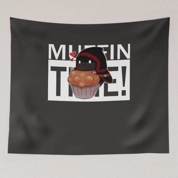 Item preview, Badboyhalo Merch Muffin Time Hoodie Muffin Time designed and sold by ShaunLeffler.