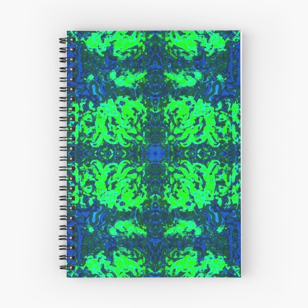 Item preview, Psychedelic Rorschach - Green designed and sold by CreepyKards.