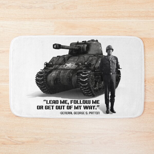 Item preview, Military Quote: "Lead Me, Follow Me or Get Out of My Way." ~ General George S. Patton designed and sold by amuseXpress.