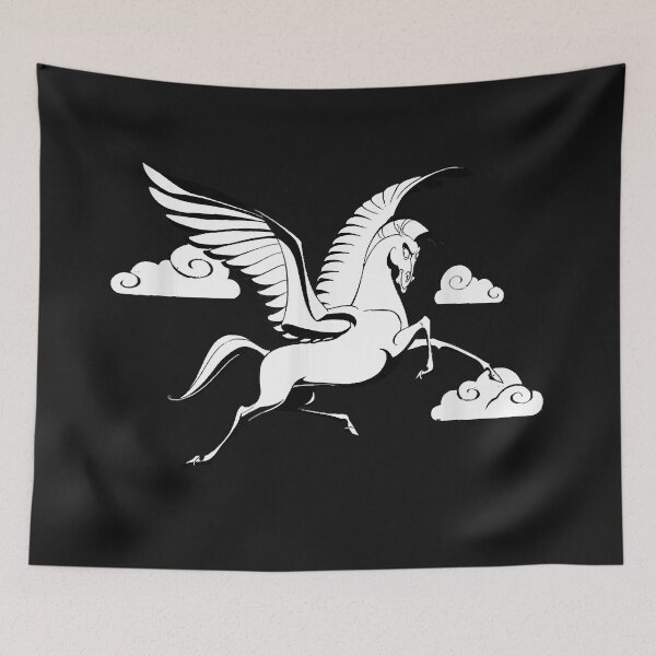 Item preview, Winged Horse, Cute Horse, Horse Silhouette  designed and sold by BrettPorter2612.
