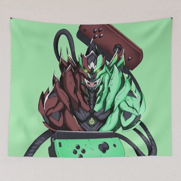 Item preview, Kaiju - Monstruo Gamezilla (Chocolate Menta) designed and sold by Xonaar17Art.