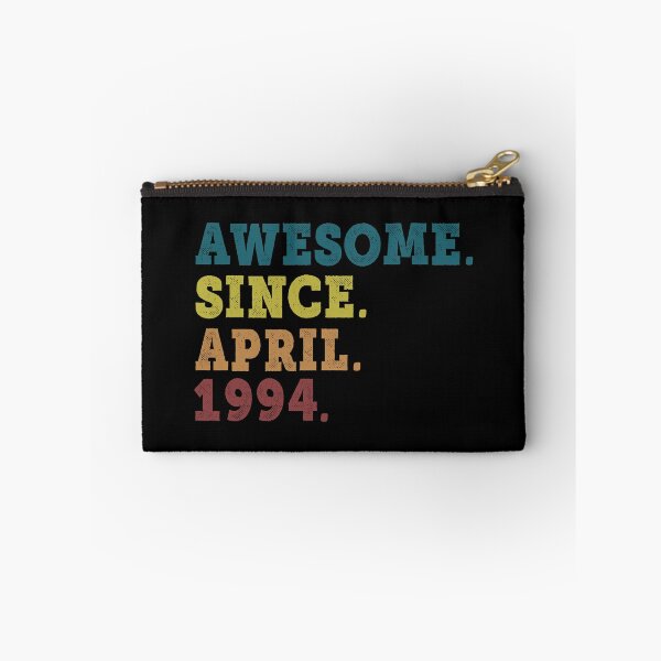 Item preview, Awesome Since April 1994 Retro Vintage 28th Birthday Gift designed and sold by designbychow.