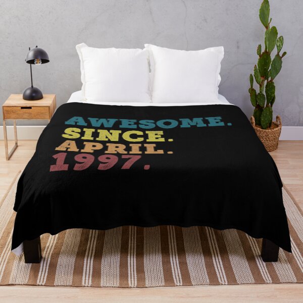 Item preview, Awesome Since April 1997 Retro Vintage 25th Birthday Gift designed and sold by designbychow.