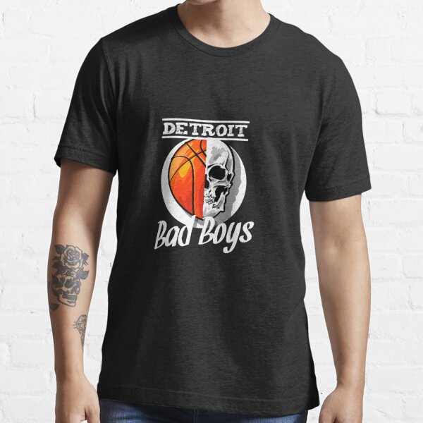 Detroit Bad Boys Black Vintage Tri-Blend Tee