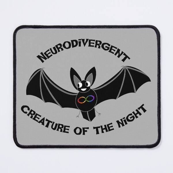 Item preview, Neurodivergent Creature of the Night designed and sold by moonshadowmaker.