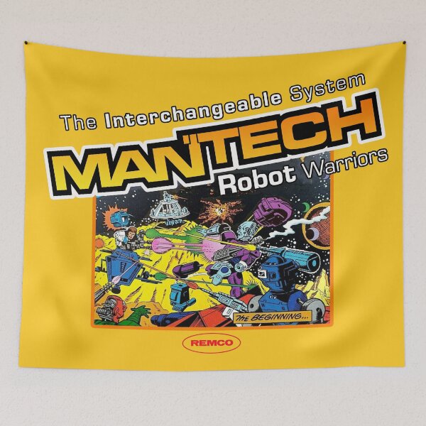 Item preview, Mantech Robot Warriors designed and sold by TeeArcade84.