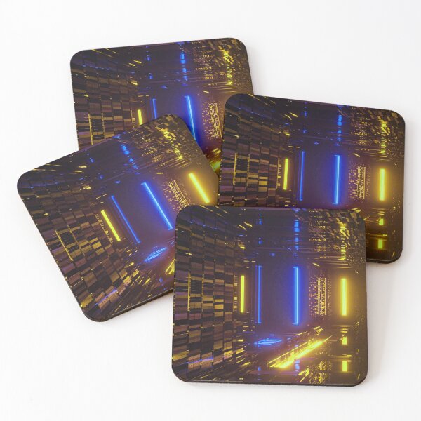 Item preview, Digital Design - Yellow Blue Abstract  designed and sold by Tshirtstory.