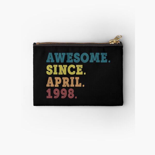 Item preview, Awesome Since April 1998 Retro Vintage 24th Birthday Gift designed and sold by designbychow.