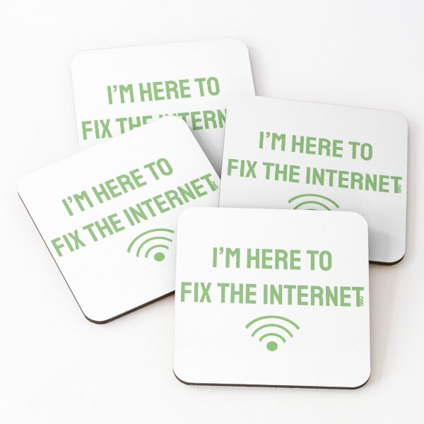 Item preview, I'm Here to Fix the Internet designed and sold by HanaMariDesigns.