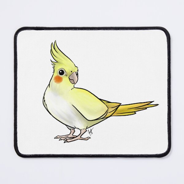 Item preview, Cockatiel - Lutino designed and sold by Jennifer Stolzer.