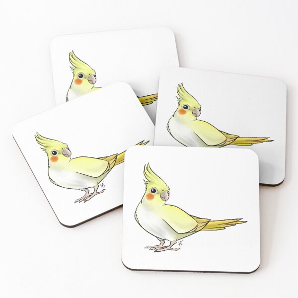 Item preview, Cockatiel - Lutino designed and sold by Jennifer Stolzer.