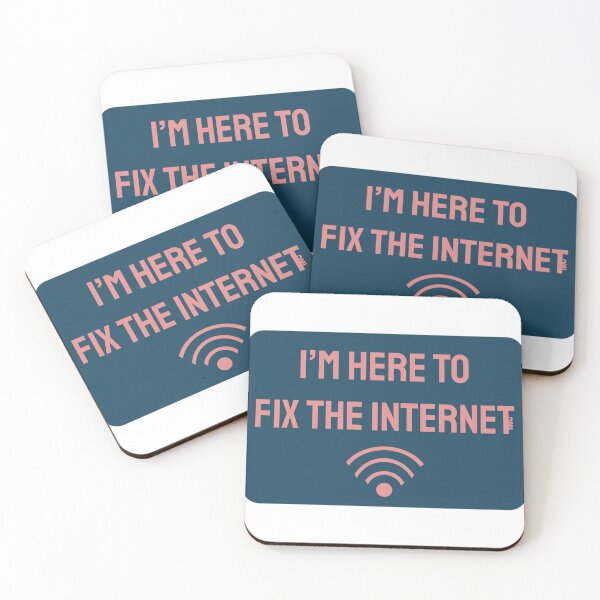 Item preview, I'm Here to Fix the Internet designed and sold by HanaMariDesigns.