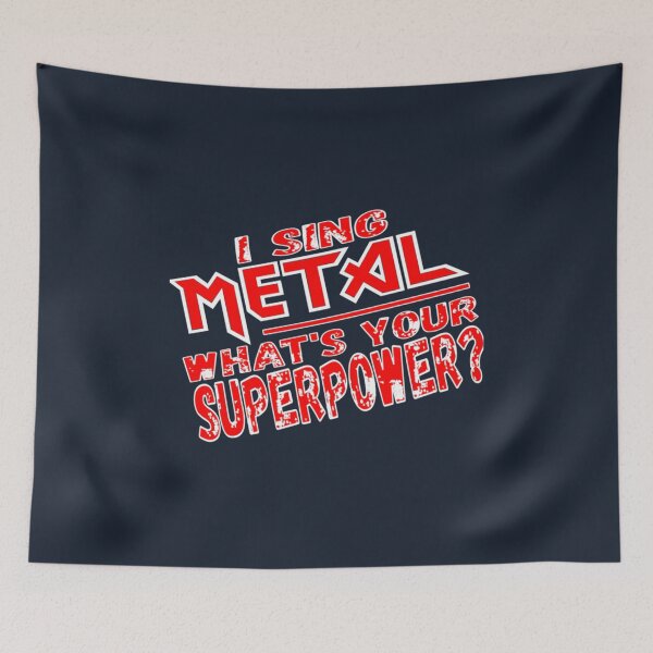 Item preview, Heavy Metal Singer designed and sold by AlexanderMarxer.