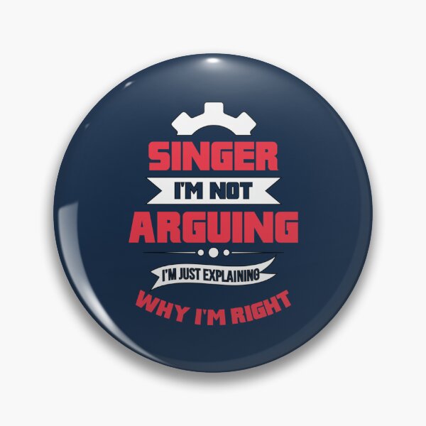 Item preview, Funny Singer Quote designed and sold by AlexanderMarxer.