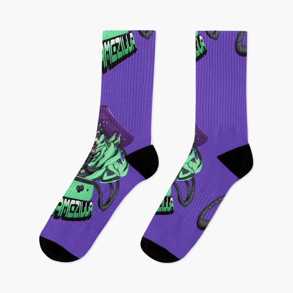Item preview, Kaiju - Gamezilla Monster (Purple/Mint Green) designed and sold by Xonaar17Art.