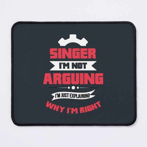 Item preview, Funny Singer Quote designed and sold by AlexanderMarxer.