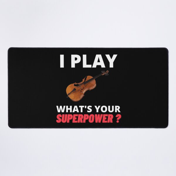 Item preview, I Play Cello What's Your Superpower For Cello Player Or Cello Teacher As A Classical Musician designed and sold by Funwithmusic.
