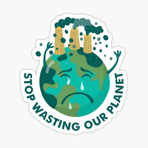 Reduce Global Warming Sticker by Thermos Singapore for iOS