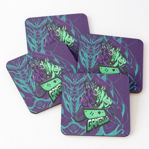 Item preview, Kaiju - Gamezilla Monster (Purple/Mint Green) designed and sold by Xonaar17Art.