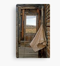Porch Window Bodie Ghost Town Canvas Print